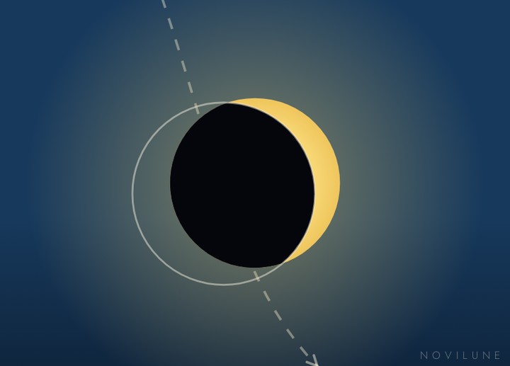 Maximum as seen from Barcelona, drawn by Novilune.