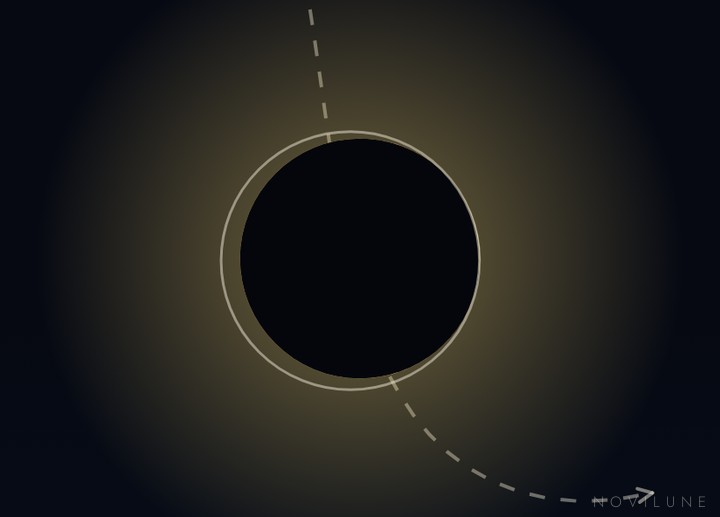 Maximum as seen from Sousse, drawn by Novilune.